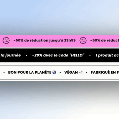BARRE DÉROULANTE