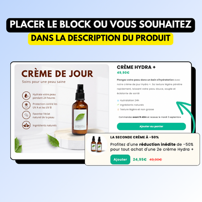 UPSELL PRODUIT